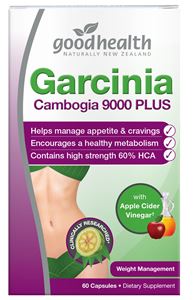 Good Health Garcinia Cambogia 9000 Plus Apple Cider Vinegar 60 tablets